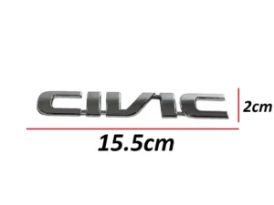 Honda Yazı Cıvıc 02-05 Arka (cıvıc Yazısı) - 75722-S5A-000