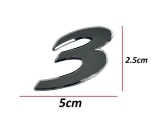 Mazda Yazı Mazda 3 09-13 Arka (3 Rakamı) - BBM4-51-721