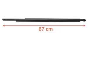 Toyota Çıta Cam Sıyırıcı Fitil Hılux Revo 15-21 Arka Sağ (siyah) - 68180-0K010