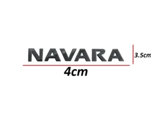 Nıssan Yazı Navara 07-21 Arka (navara Yazısı) - 93495-4KJ0B/93494-EB360