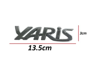 Toyota Yazı Yaris 06-18 Arka (yaris Yazısı) - UNİ-YZ-100