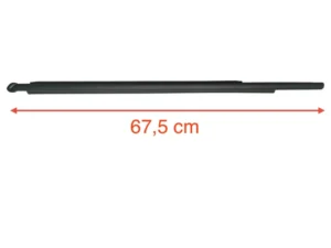 Toyota Çıta Cam Sıyırıcı Fitil Hılux Revo 15-21 Arka Sol (siyah) - 68230-0K010