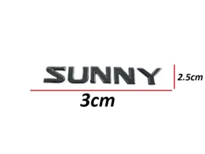 Nıssan Yazı Sunny 90-94 Arka (sunny Yazısı) - UNI-23905